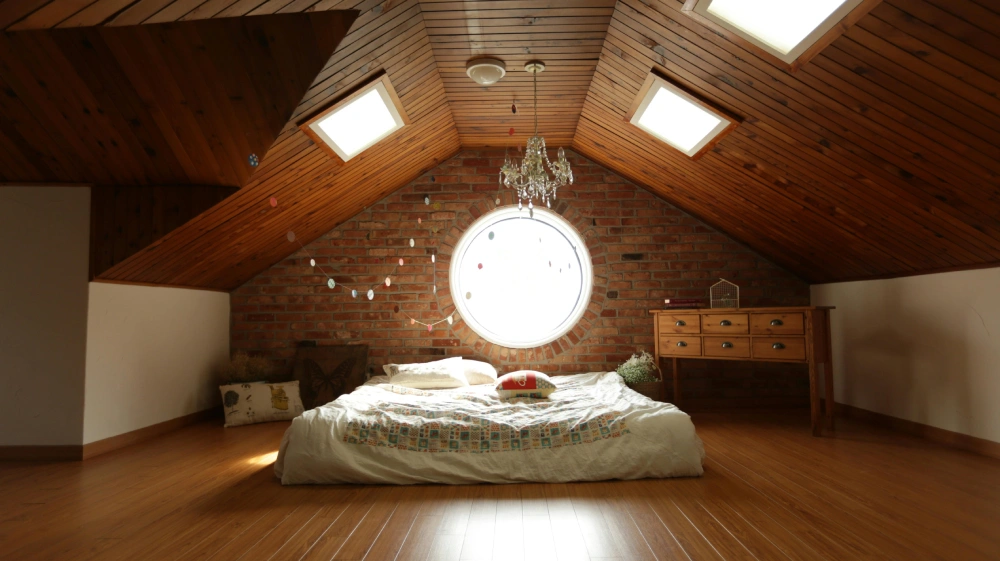 Attic Bedroom Transformation Oasis